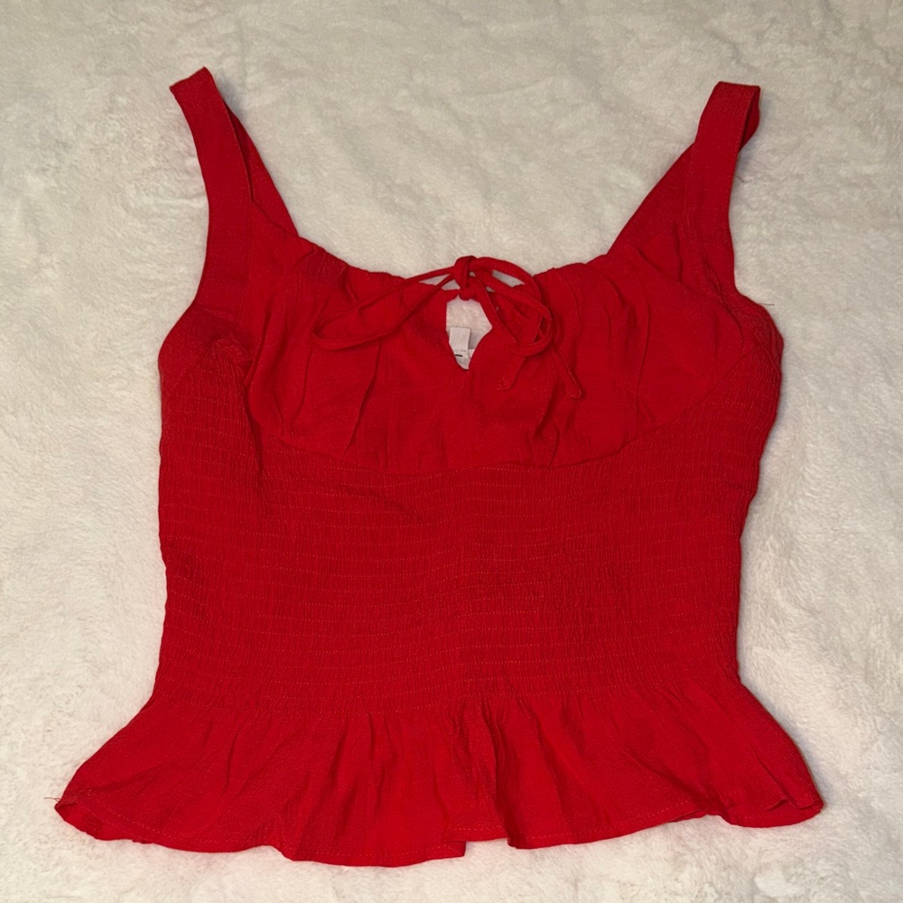 Blu Pepper Vibrant Red Camisole